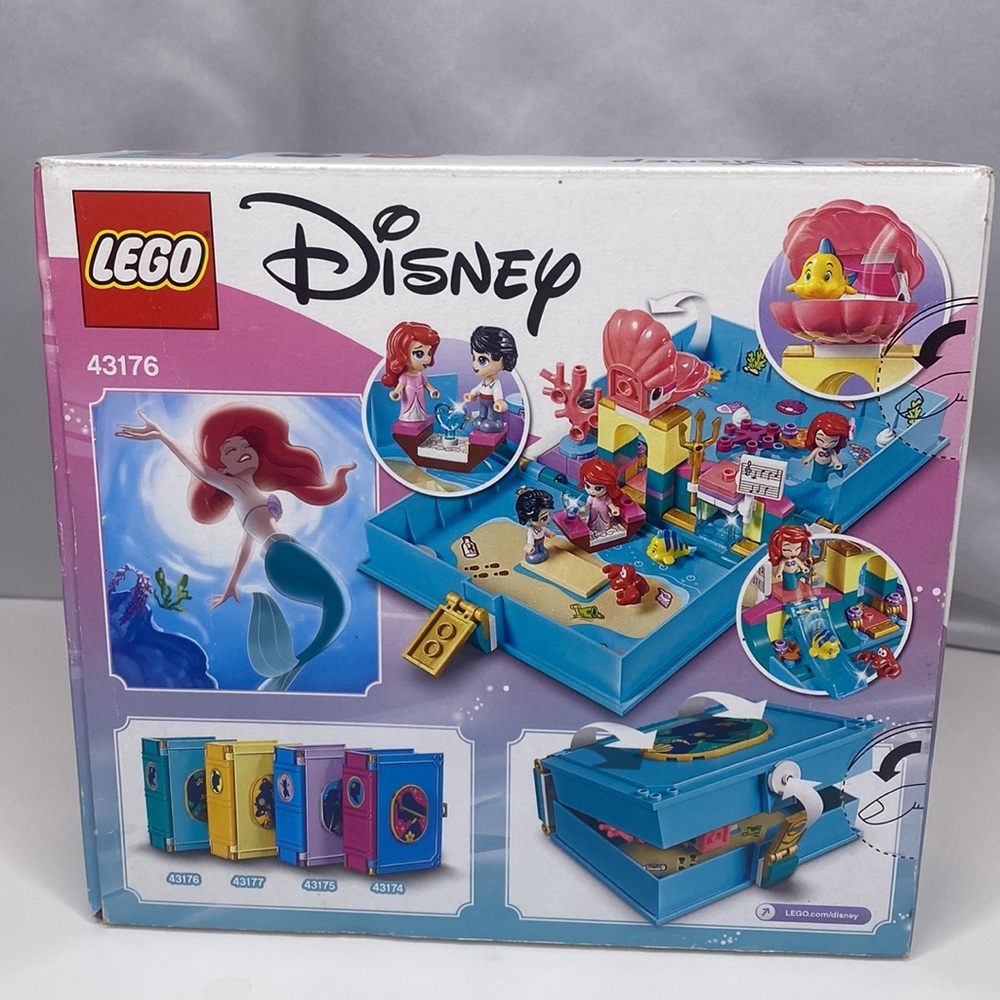 LEGOS | Ariel's Storybook Adventures Building Set | 105 PCS